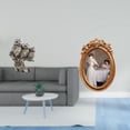 thumbnail image 2 of Escultura Moderna De Búho Animal Y Marco De Fotos De Resina Ornamentado, Adorno De Mesa Para Sala De Estar, Oficina, Gabinete Y Dormitorio, Decoración De Exhibición, Regalo, 2 of 8