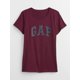 thumbnail image 4 of Camiseta GAP Classic Logo Tee Ruby Wine Medium, 4 of 4