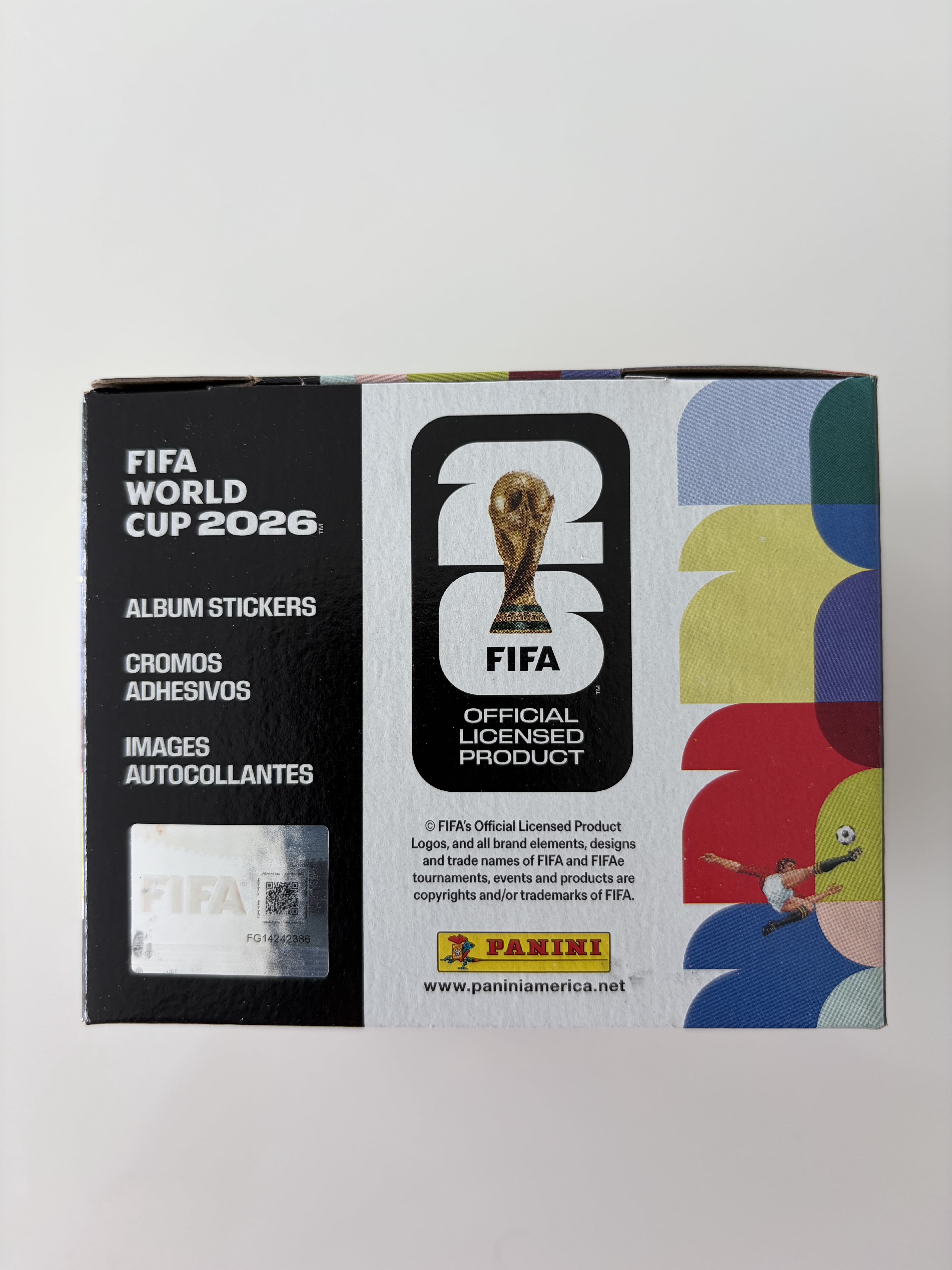FIFA® World Cup 2026 PANINI® Collection - Limited Edition Hard Cover Album and 1 Box with 50 Sticker Packets