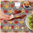 thumbnail image 6 of Pioneer Flower Floral Print Pattern Round Tablecloth 60 X 60 Inch, Wrinkle Resistant Wipeable Table Cloth for Kitchen Dining Picnic Patio Party, 6 of 6