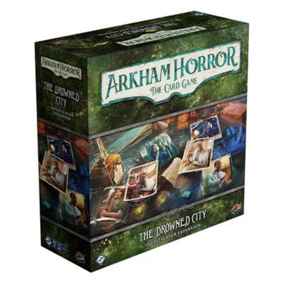 Arkham Horror: The Card Game - The Drowned City Investigator Expansion for Ages 14 