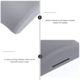 thumbnail image 6 of Headphone Hanger Desk Hook Holder for Headphone Headset Hanger Headset Stand Headphone Stand Grey, 6 of 6
