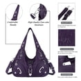 thumbnail image 5 of Angelkiss Hobo Monederos y bolsos para mujer Bolso tipo cartera Bolsos para mujer Bolsos de hombro grandes para uso diario, 5 of 5