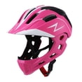 thumbnail image 2 of Casco de bicicleta para niños, casco de ciclismo de carretera, casco de bicicleta para niños y niñas, casco deportivo para ciclismo, escalada en roca rosa morado, 2 of 8