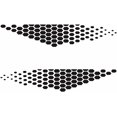 thumbnail image 1 of yeuweold DIY Pixel Cyber Hexagon Pattern Car Side Body Sticker Decal Universal Vinyl Waterproof PVC Customizable, 1 of 5