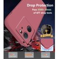 thumbnail image 4 of Compatible with Xiaomi 13T Case Shockproof Ultra Slim Xiaomi 13T Case for Women Men Silicone Liquid Soft Anti-Scratch Protective Case (Camellia Red), 4 of 12