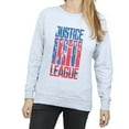 thumbnail image 3 of DC Comics Womens Justice League Movie Team Flag Sweatshirt, 3 of 5
