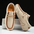thumbnail image 6 of Flyland Men's Casual Leather Shoes Handmade Moccasins for Men Driving Shoes, 6 of 7