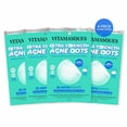 thumbnail image 1 of Parches para espinillas Vitamasques extra fuertes, parches para acné para cara y piel para cubrir imperfecciones, cuidado de la piel coreano, 92 unidades, paquete de 4 x 23, 1 of 5