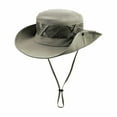 thumbnail image 3 of Tauxra Sun Hats Women,Unisex Solid Color Fisherman Hat,Foldable Breathable for Hiking,Beach Hats Women, 3 of 4