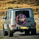 thumbnail image 5 of Fotbe Colorful Wolf Head A Funda de Llanta de Repuesto con Estampado, Engrosada, Ajuste Universal para Jeep, Remolque, RV, SUV, Camión-16 inch, 5 of 6
