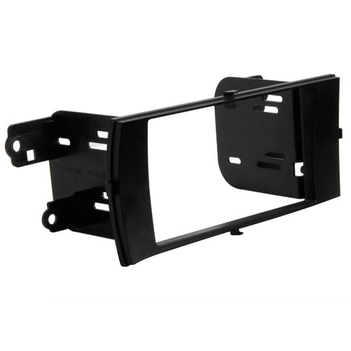 SCOSCHE TA2114B - 2012 and up Toyota Prius C ISO Double Din and Din with Pocket Mounting Dash Kit for Car Radio / Stereo Installation (Black)