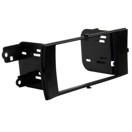 SCOSCHE TA2114B - 2012 and up Toyota Prius C ISO Double Din and Din with Pocket Mounting Dash Kit for Car Radio / Stereo Installation (Black)