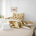 thumbnail image 3 of Manfei Cute Giraffe Bedding Comforter Set 7pcs,Zoo Animal Queen Bedding Sets,Wild Animal Queen Sheet Sets,Lightweight Bedroom Decoration Reversible, 3 of 5