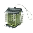 thumbnail image 2 of Comederos para pájaros para decoración exterior Comedero para pájaros para patio, terraza y balcón Verde, 2 of 8