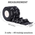 thumbnail image 4 of Cinta adhesiva para el pulgar WARM BODY COLD MIND Lifting Halterofilia negra, 4 of 9