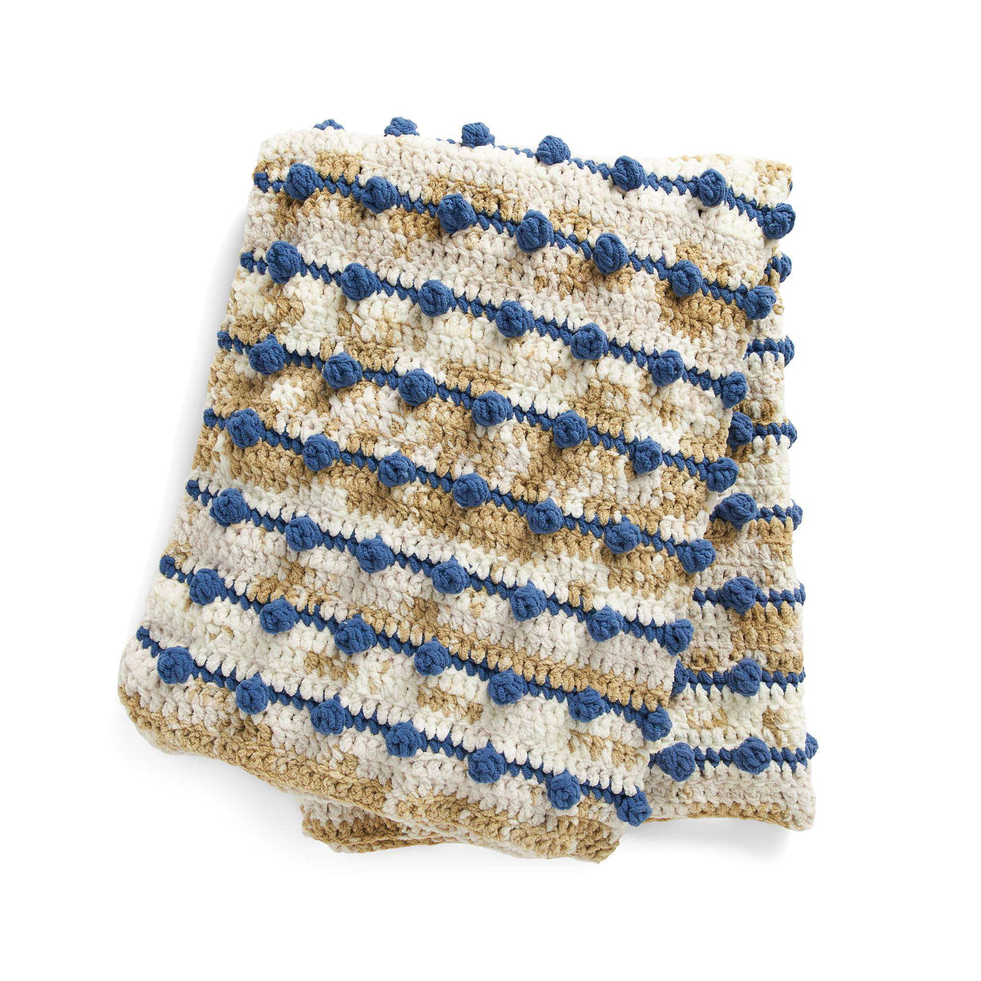Bernat® Blanket Tie Dye-ish™ #6 Super Bulky Polyester Yarn, Moonlight 10.5oz/300g, 220 Yards (4 Pack)