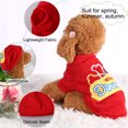 thumbnail image 4 of Camiseta para mascotas, ropa para cachorros, gato, chaleco, disfraces para primavera/verano/otoño, #16, L, 4 of 7