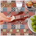 thumbnail image 6 of Pioneer Flower Floral Print Pattern Round Tablecloth 60 X 60 Inch, Wrinkle Resistant Wipeable Table Cloth for Kitchen Dining Picnic Patio Party, 6 of 6