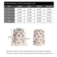 thumbnail image 6 of Sweaters for Women Valentine's Day Crewneck Long Sleeve Pullover Sweaters Colorful Heart Print Knitted Sweater Shermie, 6 of 6