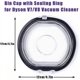 thumbnail image 2 of Tapa de cubo de basura de repuesto para aspiradora Dyson V7 V8 con anillo de sellado, 2 of 5