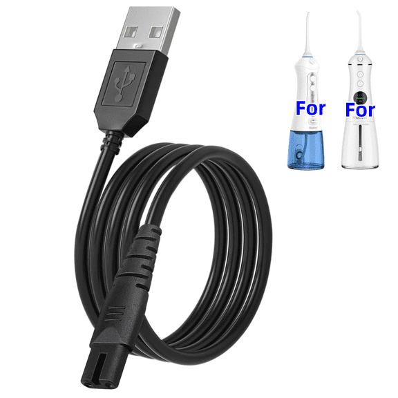 Water Flosser Charger Compatible with Tovendor, Initio, McNaval, Zerhunt Cremax Oral Irrigat