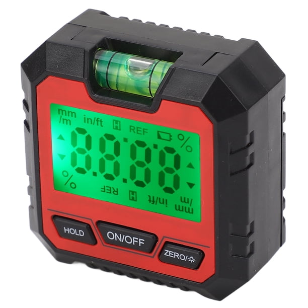 Buscador De ángulos Digital, Caja De Nivel Digital Nivel Digital Medidor De ángulo Digital Carpintería Transportador Electrónico Con Burbuja Horizontal Para Construcción,