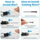 thumbnail image 4 of Kit de BolíGrafo de Grabado EléCtrico, BolíGrafo de Molienda Recargable InaláMbrico con 35 Bits, para Tallar Joyas de Vidrio Manicura de Piedra de Madera, 4 of 5