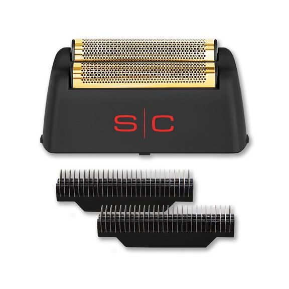 StyleCraft Replacement Rebel Gold Titanium Foil Head with two Stainless-Steel Crunchy Cutters