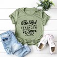 thumbnail image 2 of YDLCAFD T-Shirts Décontractés pour Femmes Imprimés Col Rond Manches Courtes Tunique Blouse, 2 of 4