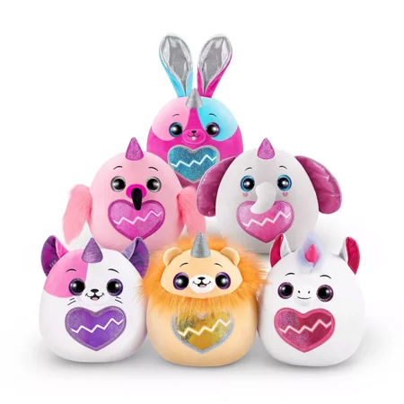 Rainbocorns Eggzania Mini Mania by ZURU Plush Surprise Unboxing with Animal Soft Child Toy