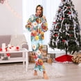 thumbnail image 7 of FORMRS Onesies Pajama for Adults Unisex Hoodie Winter Jumpsuit One Piece Sleepwear, Sizes S-2XL, Watercolor Tomatoes, 7 of 7
