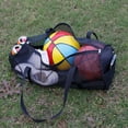 thumbnail image 4 of Phenofice Basketball Carrying Bags Black PVC for Sports Enthusiasts with Comfortable Design 1Set for Fan Gear, 4 of 7