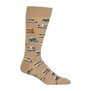 Campers Beige Crew Socks