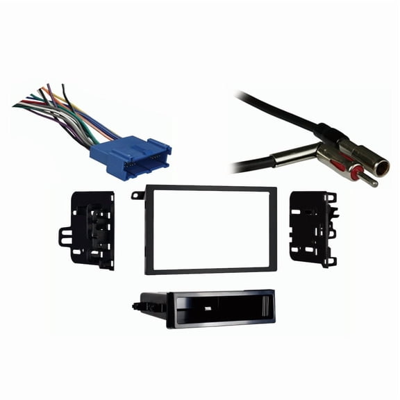 Fits Buick Le Sabre 1995-1999 Metra Double DIN Dash Kit with Harmony Radio Harness