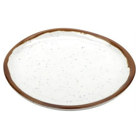 

Rustic Mill 5 1/2 Glazed Irregular Round Coupe Melamine Plate Pack of 6