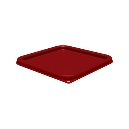 8 qt. Squares Food Storage Container Lid - Red