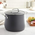thumbnail image 3 of Cuisinart Contour Hard Anodized Stockpot with Cover | 12 Qt., 3 of 5