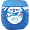 thumbnail image 6 of Bright Air 900228CT Scent Gems Odor Eliminator, Cool and Clean, Blue, 10 oz, 6/Carton, 6 of 6