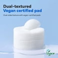 thumbnail image 4 of Almohadilla de tóner SAM'U PH Sensitive de doble textura vegana (60 almohadillas), 4 of 6