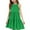 #02Green, variant on Mlqidk Confirmation Dresses for Teen Girls Size 10-12 Crew Neck Sleeveless Ruffle Preppy Dress Summer Tween Kids Trendy a Line Boho Party Solid color Midi Dress Orange 4-5 Years