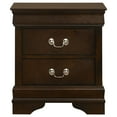 thumbnail image 3 of Louis Philippe 2-drawer Nightstand Cappuccino, 3 of 11