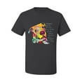 thumbnail image 3 of Colorful Pitbul | People Will Know How Large Your Soul | Dean Russo Art Animal Lover Men's T-Shirt, Charcoal, XX-Large, 3 of 6