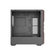 thumbnail image 4 of Iceberg Wood Vector EATX Full Tower Gaming PC Case Full-View Panoramic Tempered Glass Includes Seven (7) aRGB Fans (Black), 4 of 7