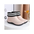 thumbnail image 3 of Ferndule Womens Waterproof Round Top Rain Boots Casual Comfortable Ankle Bootie Garden Shoe Outdoor Stylish Slip On, 3 of 6