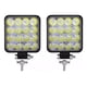 thumbnail image 1 of Par Faros Cuadrado 48w 4x4 Mini Auxiliar Coche Jeep Moto, 1 of 8