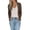 Brown, variant on Lightweight Cardigans for Women Summer Solid Ribbed Open Front Cardigan Thin Knit Sweater Casual Long Sleeve Soft Drape Layering Outwear Versatile Basic Ribbed Cardigan Black Size M