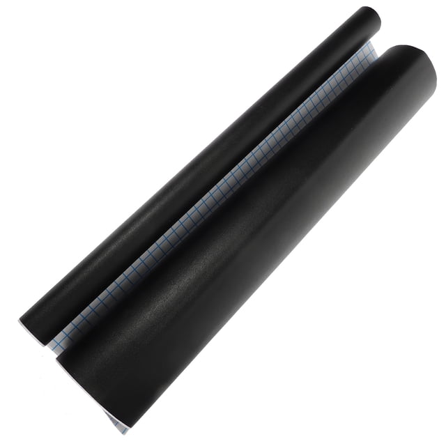 COMPUKAS Adhesivo De Pizarra Para Pared En Color Negro Fácil De Borrar Y Reescribir Con Material PVC Duradero