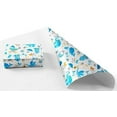 Baby Boy Wrapping Paper Gift Wrap 30" x 84" Sheet Vintage Style