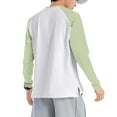 thumbnail image 4 of zfhfof Mens Classic Raglan Long Sleeve T-Shirt Casual Crewneck Colorblock Outdoor Workout Athletic Shirts Basic Tees Tops, 4 of 5